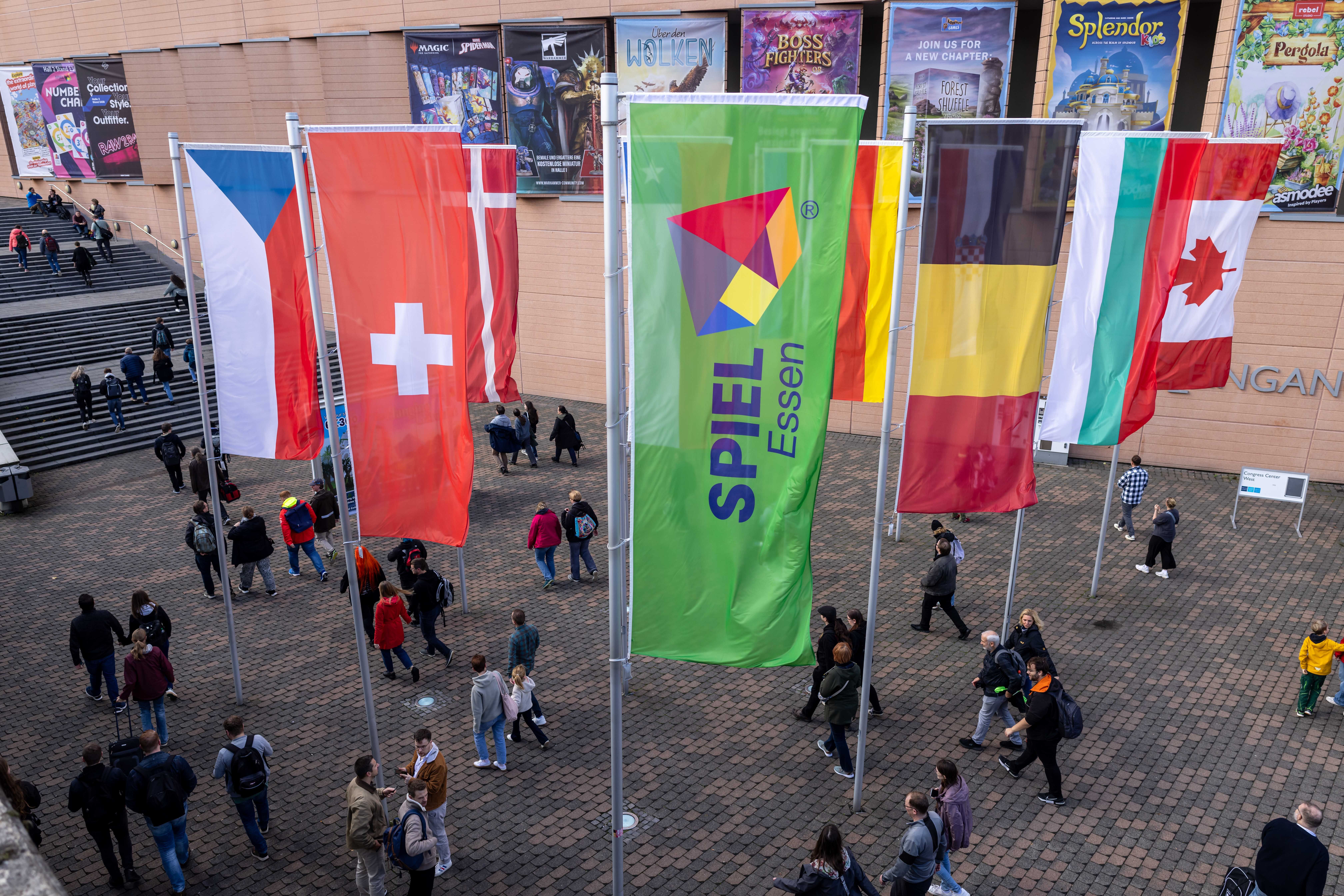 SPIEL Essen 2025 Flaggen